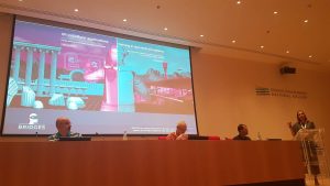 BRIDGES presentation at "The art and design of XR" Symposium