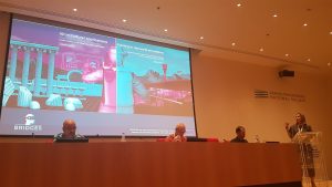 BRIDGES presentation at "The art and design of XR" Symposium