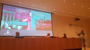 BRIDGES presentation at "The art and design of XR" Symposium