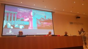 BRIDGES presentation at "The art and design of XR" Symposium